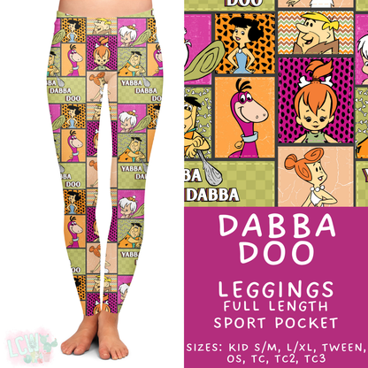 Batch #479 - Cool Characters 11 - Closes 1/21 - ETA mid/late March - Dabba Doo Full Length Leggings
