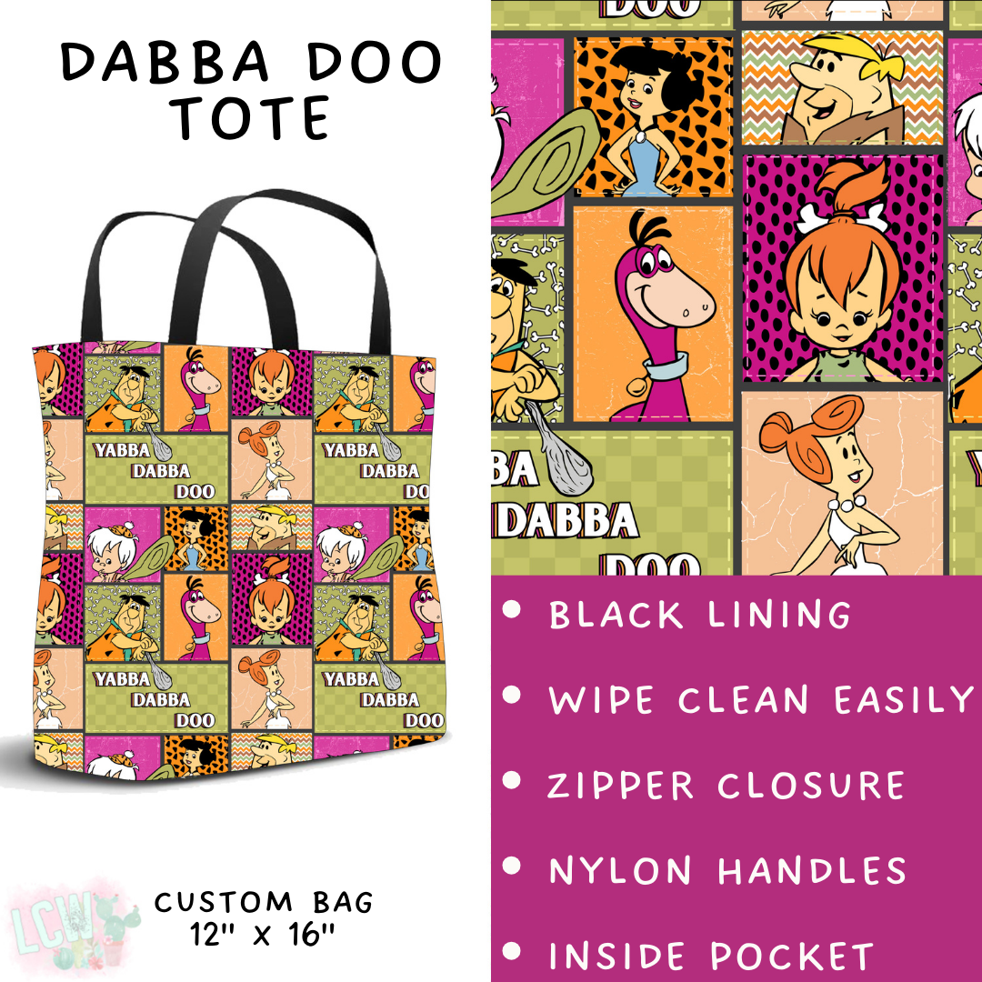 Batch #479 - Cool Characters 11 - Closes 1/21 - ETA mid/late March - Dabba Doo Tote
