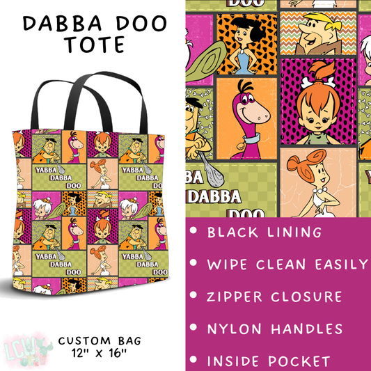 Batch #479 - Cool Characters 11 - Closes 1/21 - ETA mid/late March - Dabba Doo Tote