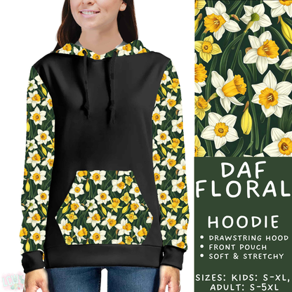 Batch #578 - July Request Run - Closes 8/31 - ETA late October - Daf Floral Hoodie