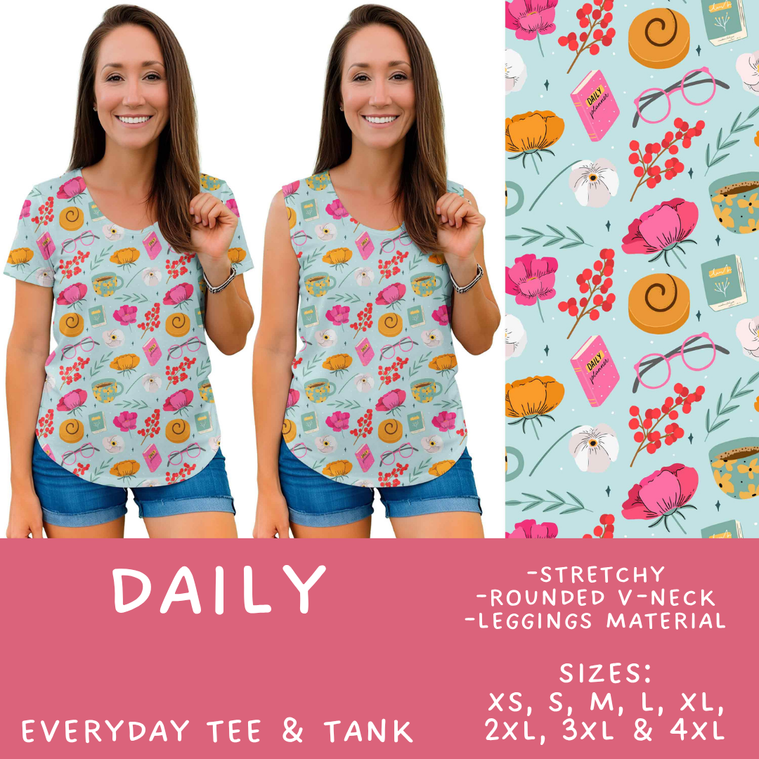 Batch #561 - June Request Run - Closes 7/27 - ETA late Sept - Daily Everyday Tank & Tee