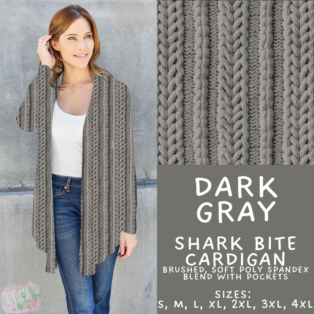 Batch #596 - Sweater Weather - Closes 10/9 - ETA early Dec - Dark Gray Cardigan