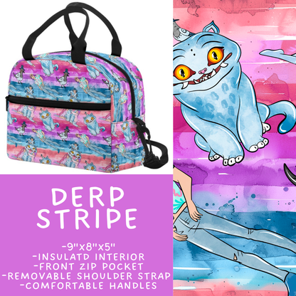 Batch #545 - Back to School 3 - Closes 6/19 - ETA early/mid August - Derp Stripe Lunch Box