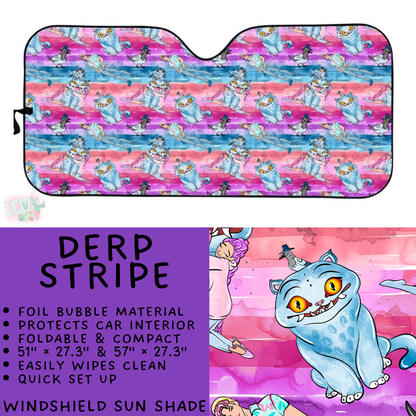 Batch #554 - Car Accessories 3 - Closes 7/10 - ETA early/mid Sept - Derp Stripe Windshield Sun Shade