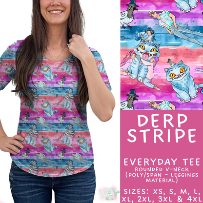 Batch #538 - Fun Run 23 - Closes 6/3 - ETA early August - Derp Stripe Everyday Tee