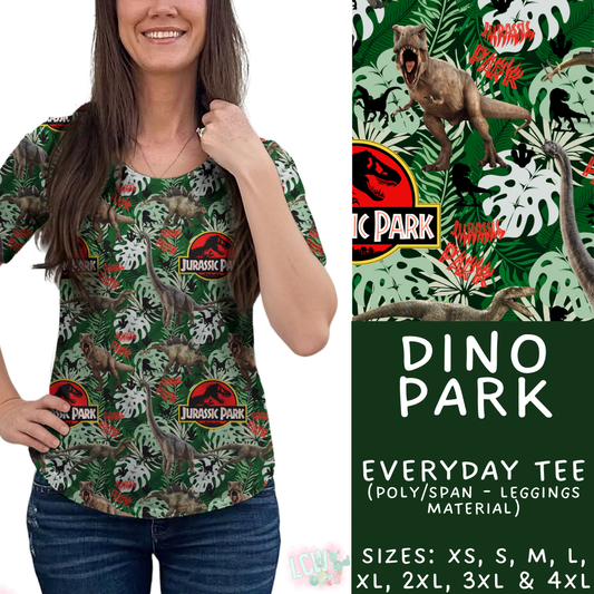 Batch #468 - Fun Run 18 - Closes 12/26 - ETA late Feb - Dino Park Everyday Tee