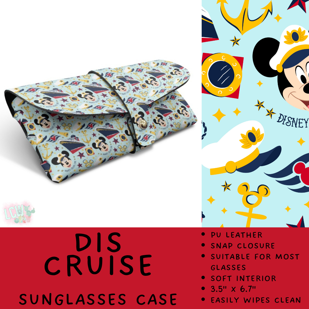 Batch #609 - Travel Collection 2 - Closes 11/6 - ETA early Jan - Dis Cruise Sunglasses Case
