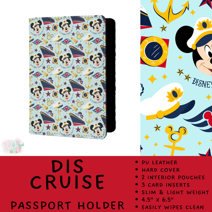 Batch #609 - Travel Collection 2 - Closes 11/6 - ETA early Jan - Dis Cruise Passport Holder