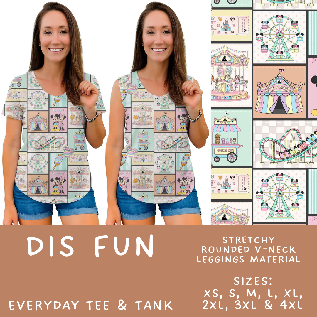 Batch #572 - Magical Faves 23 - Closes 8/19 - ETA mid October - Dis Fun Everyday Tank & Tee
