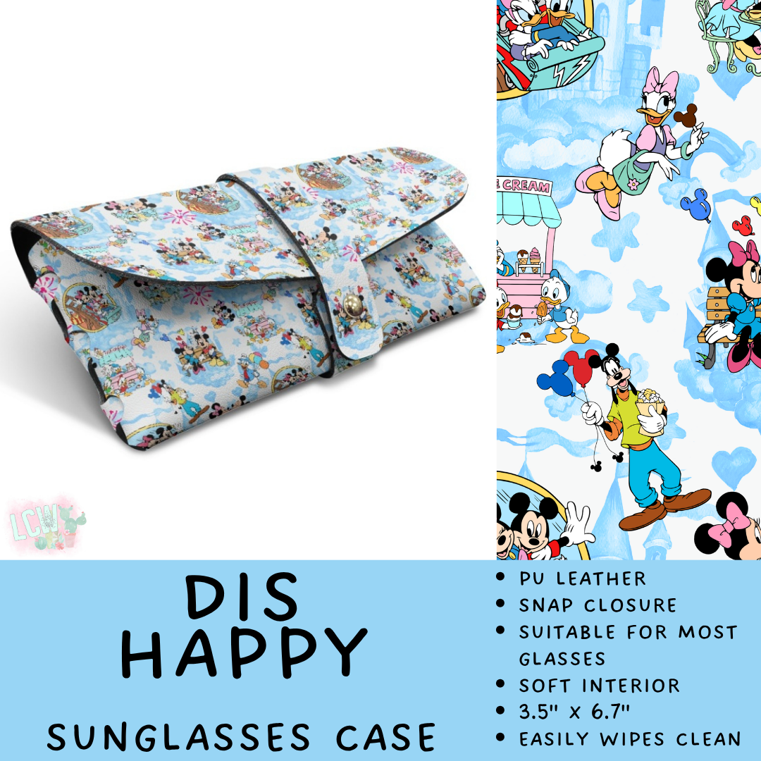 Batch #609 - Travel Collection 2 - Closes 11/6 - ETA early Jan - Dis Happy Sunglasses Case