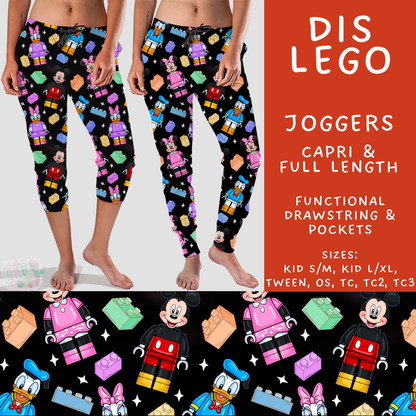 Batch #572 - Magical Faves 23 - Closes 8/19 - ETA mid October - Dis Lego Full and Capri Length Joggers