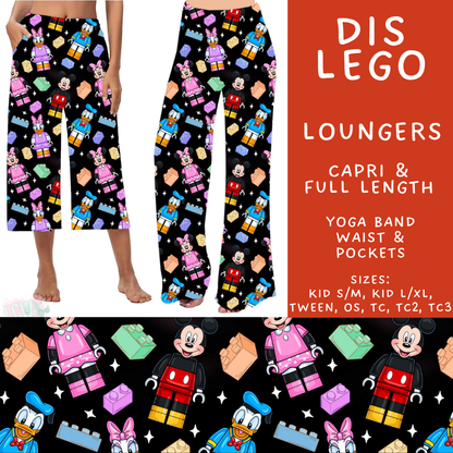 Batch #572 - Magical Faves 23 - Closes 8/19 - ETA mid October - Dis Lego Capri and Full Length Loungers