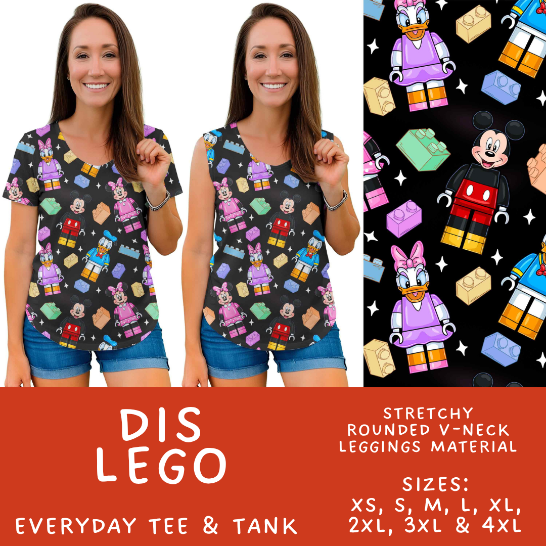 Batch #572 - Magical Faves 23 - Closes 8/19 - ETA mid October - Dis Lego Everyday Tank & Tee