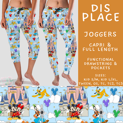 Batch #528 - Magical Faves 20 - Closes 5/11 - ETA mid July - Dis Place Full and Capri Length Joggers