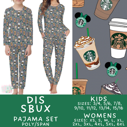 Batch #587 - Family Pajamas 2 - Closes 9/18 - ETA mid Nov - Dis SBux Women's & Kid's Pajama Sets