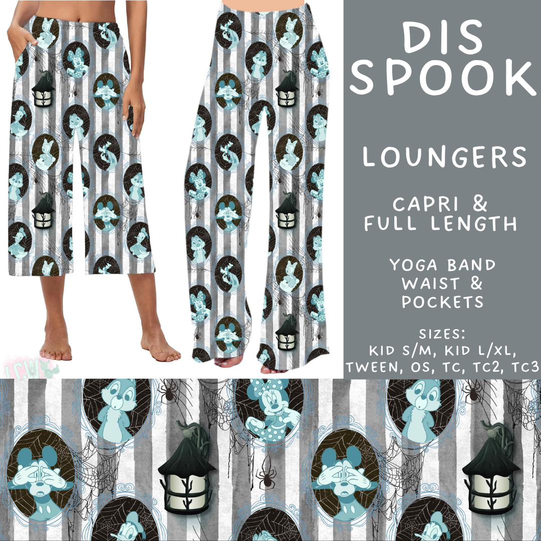 Batch #567 - Magical Character Halloween - Closes 8/10 - ETA early Oct - Dis Spook Capri and Full Length Loungers