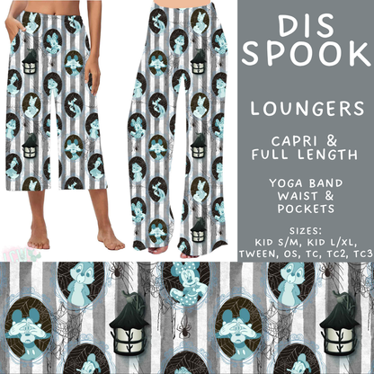 Batch #567 - Magical Character Halloween - Closes 8/10 - ETA early Oct - Dis Spook Capri and Full Length Loungers