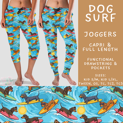Batch #562 - Fun Run 25 - Closes 7/29 - ETA late Sept - Dog Surf Full and Capri Length Joggers
