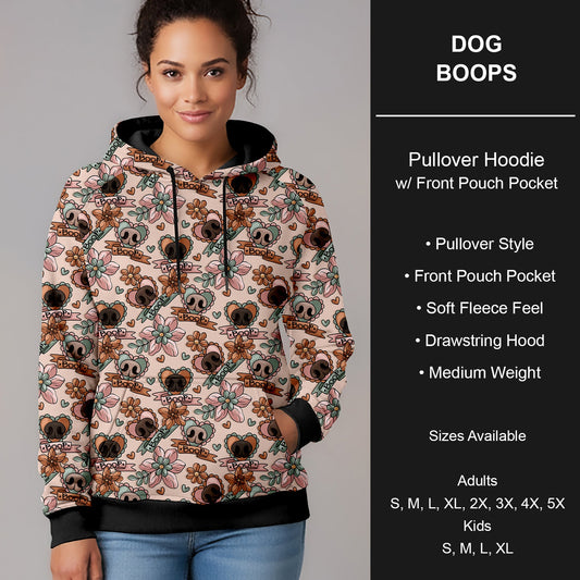 B266 - Preorder Dog Boops Pullover Hoodie (Closes 12/17. ETA late Feb.)