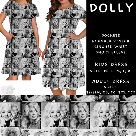 Batch #475 - Stars 2 Collection - Closes 1/14 - ETA early/mid March - Dolly Adult & Kids Dresses
