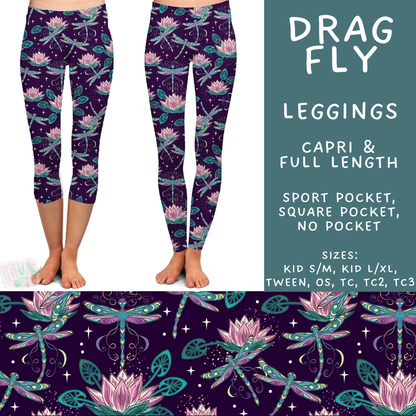 Batch #562 - Fun Run 25 - Closes 7/29 - ETA late Sept - Drag Fly Full and Capri Length Leggings