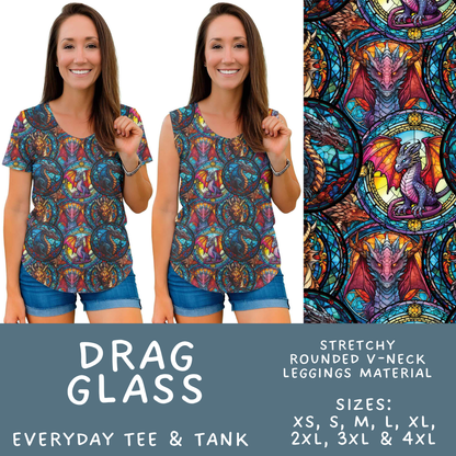 Batch #589 - August Request Run - Closes 9/23 - ETA mid/late Nov - Drag Glass Everyday Tank & Tee