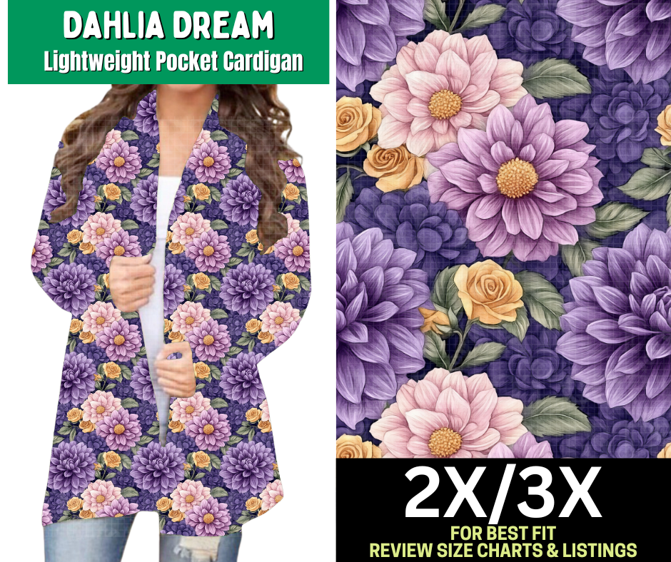 Dahlia Dream Pocket Cardigan