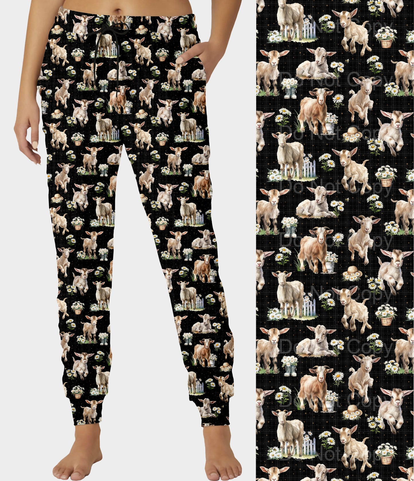 RTS - Daisy Goats Joggers