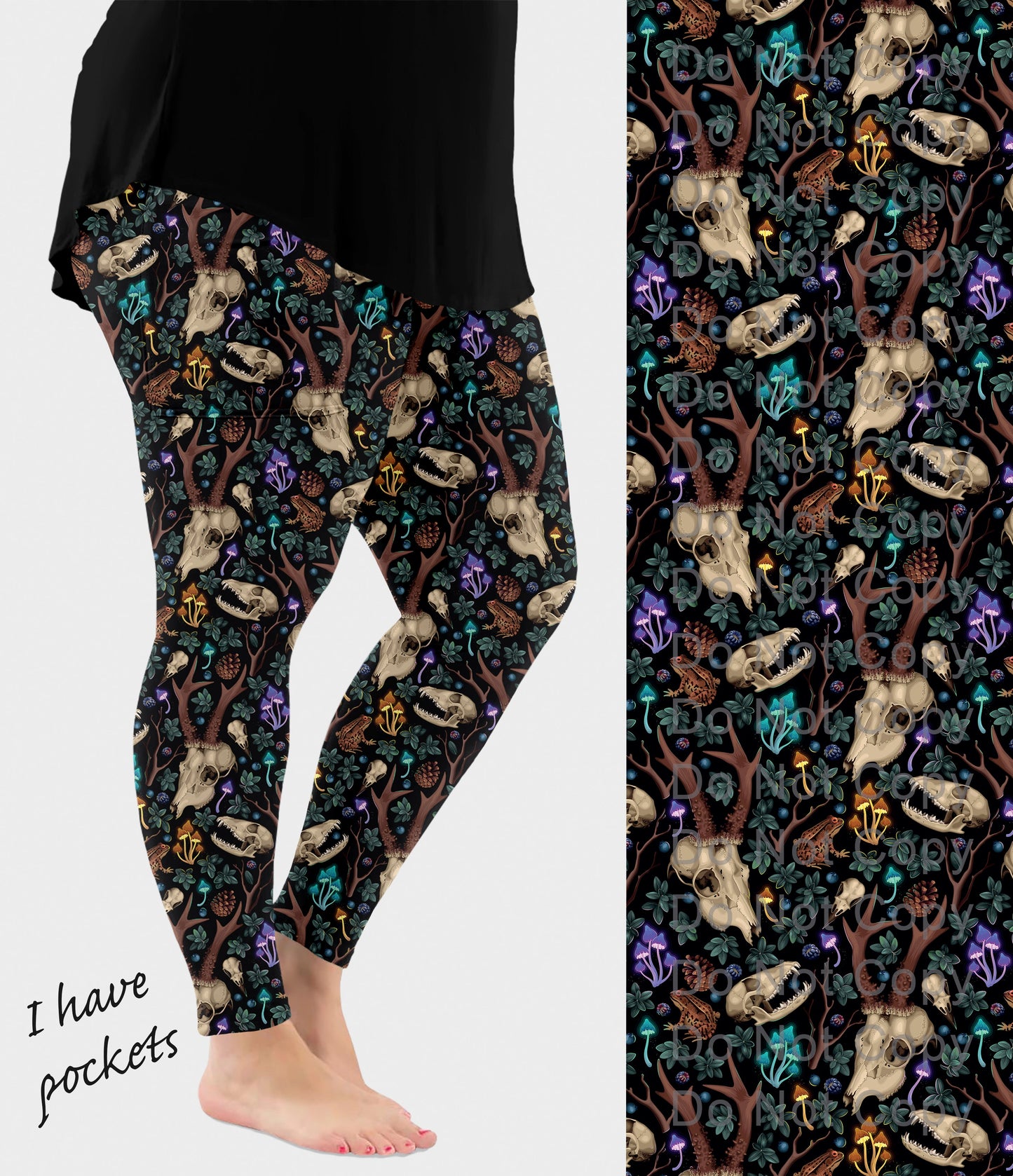 RTS - Dark Fable Leggings w/ Pockets