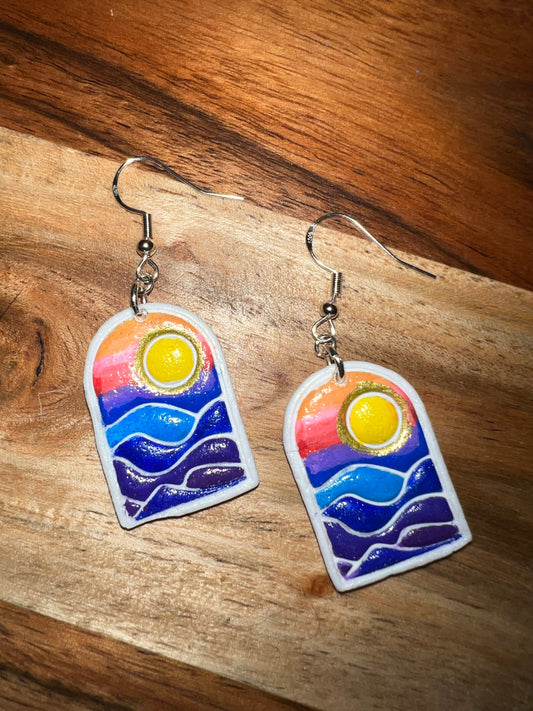 Sunrise Arch Scene- Hook Earring