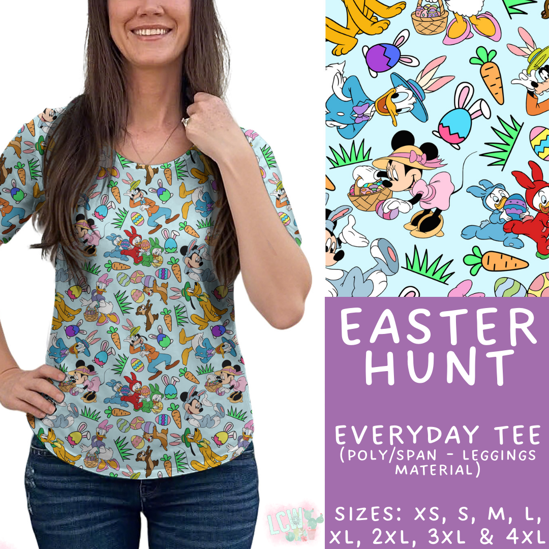 Batch #477 - Magical Character Easter - Closes 1/12 ETA - Early March - Easter Hunt Everyday Tee