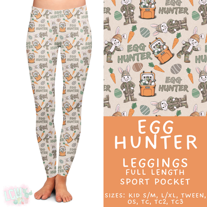 Batch #478 - Bunny Trail Collection - Closes 1/12 ETA - Early March - Egg Hunter Full Length Leggings