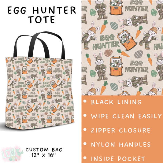 Batch #478 - Bunny Trail Collection - Closes 1/12 ETA - Early March - Egg Hunter Tote