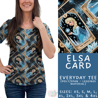 Batch #474 - Princess Tarot - Closes 1/12 - ETA early/mid March - Elsa Card Everyday Tee