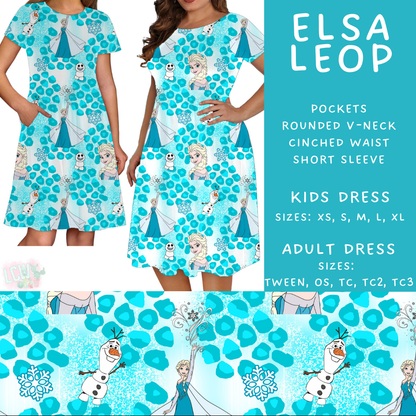 Batch #467 - Princess Leopard - Closes 12/24 - ETA late Feb - Elsa Leop Womens & Girls Dresses