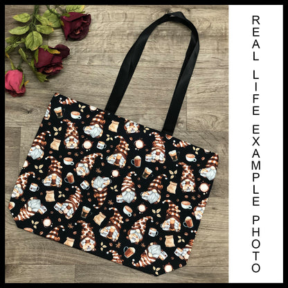B232 - Preorder Watercolor Leaves Tote Bag (Closes 6/04. ETA: late July)