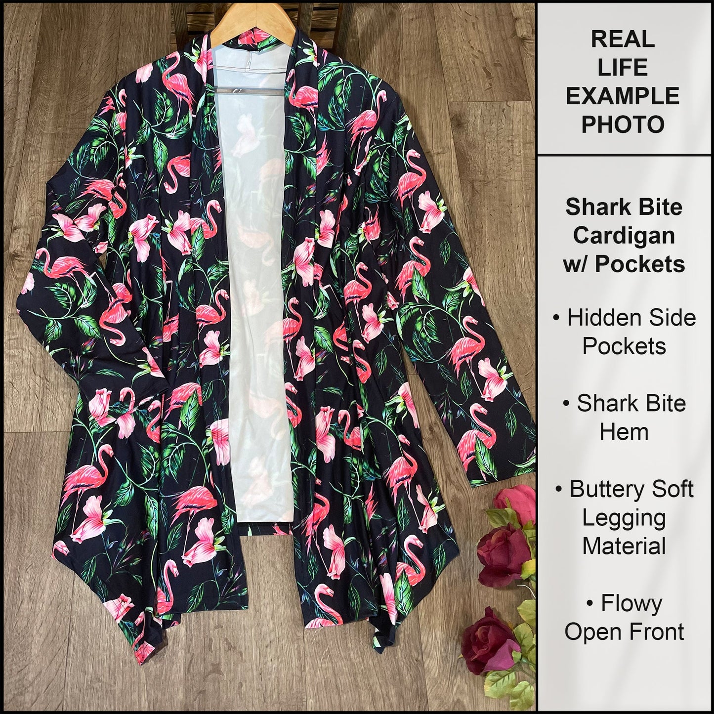 B303 - Preorder Color Burst Snowflakes Cardigan w/ Pockets (Closes 7/26. ETA: early Oct.)