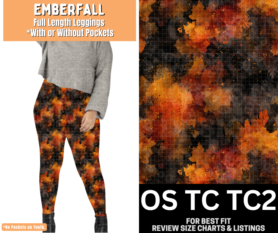 Emberfall Full Length Leggings w/ Pockets