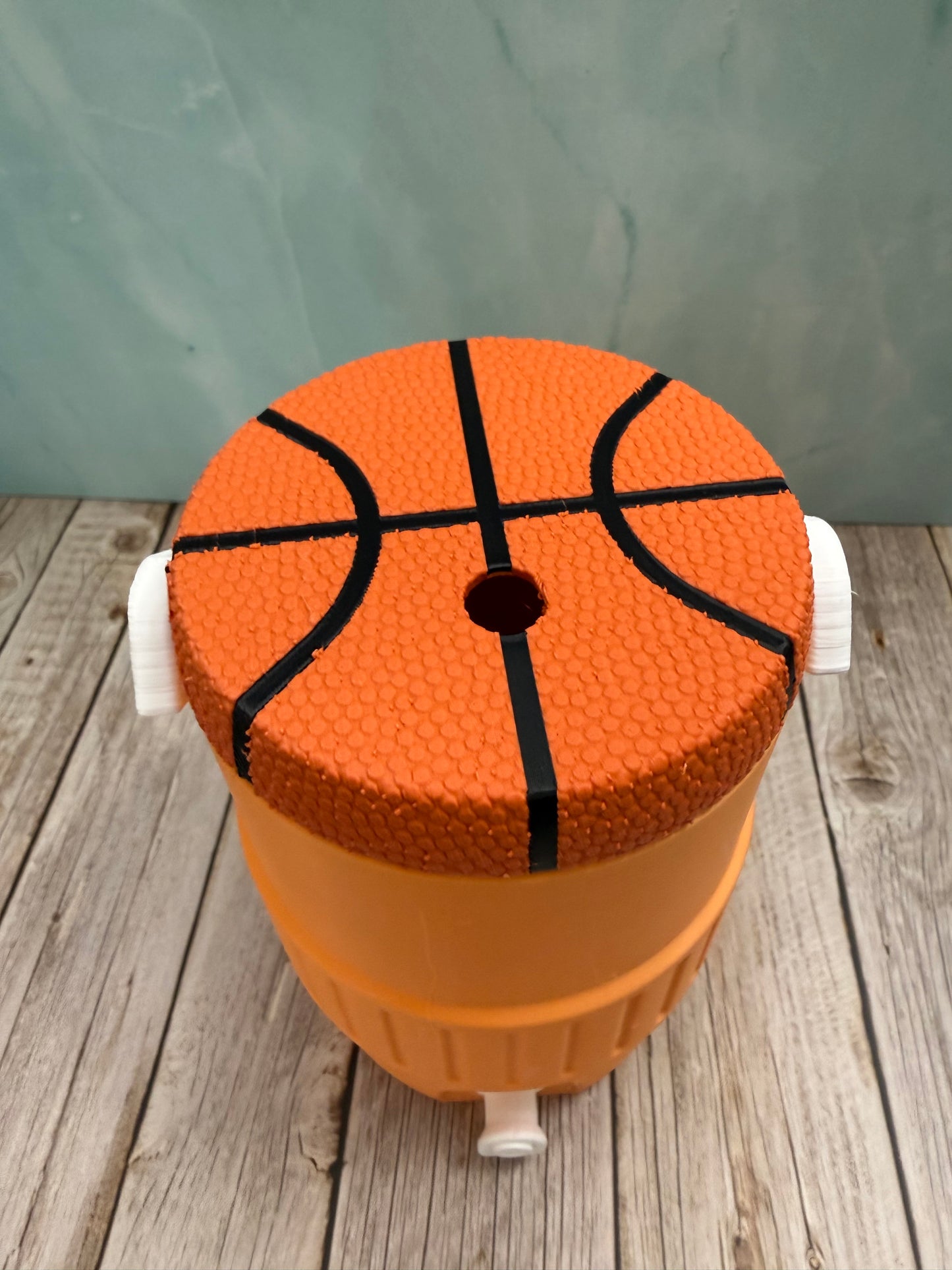 Basketball Lid for Cooler 12 oz Can Holder- 3D print
