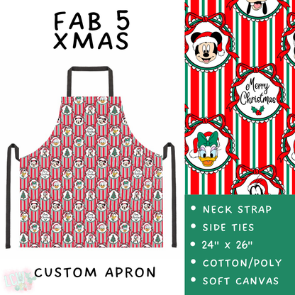 Batch #591 - Baking Spirits Bright 3 - Closes 9/28 - ETA mid/late Nov - Fab 5 Xmas Apron