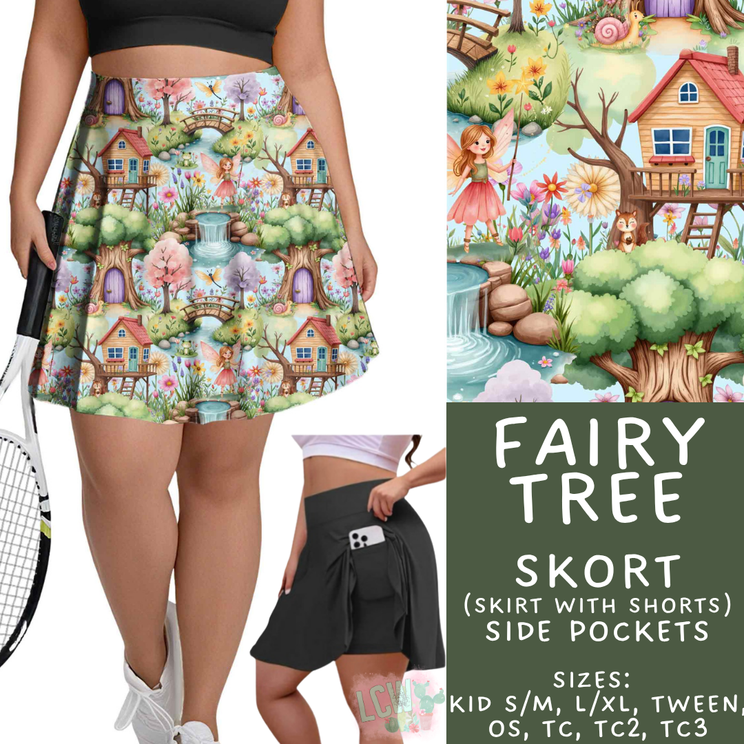 Batch #538 - Fun Run 23 - Closes 6/3 - ETA early August - Fairy Tree Skort