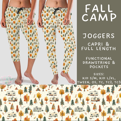 Batch #561 - June Request Run - Closes 7/27 - ETA late Sept - Fall Camp Full and Capri Length Joggers