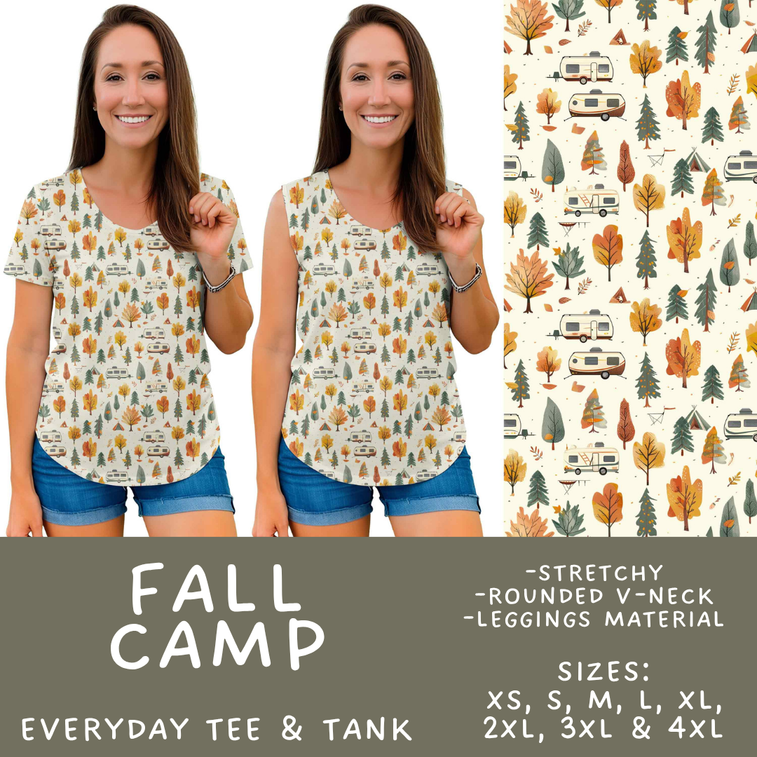 Batch #561 - June Request Run - Closes 7/27 - ETA late Sept - Fall Camp Everyday Tank & Tee
