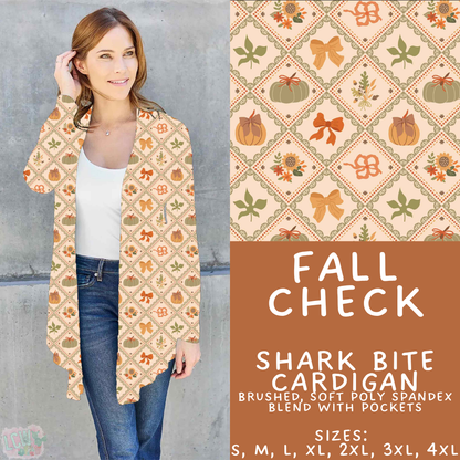 Batch #582 - Hello Fall 3 - Closes 9/7 - ETA early Nov - Fall Check Cardigan