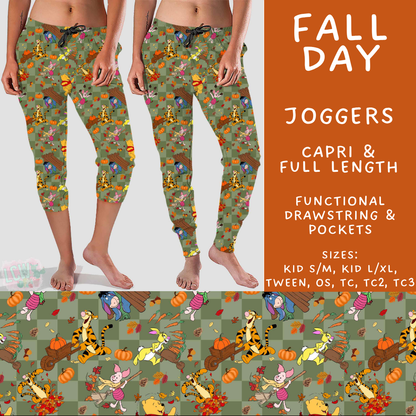 Batch #583 - Magical Character Fall - Closes 9/9 - ETA early Nov - Fall Day Full and Capri Length Joggers
