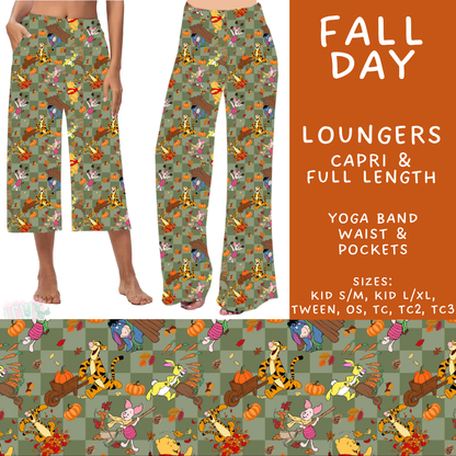 Batch #583 - Magical Character Fall - Closes 9/9 - ETA early Nov - Fall Day Capri and Full Length Loungers