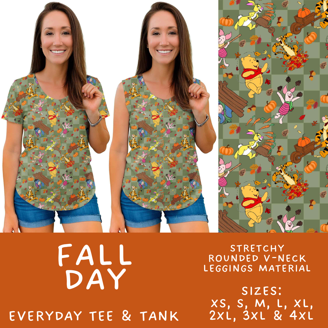 Batch #583 - Magical Character Fall - Closes 9/9 - ETA early Nov - Fall Day Everyday Tank & Tee