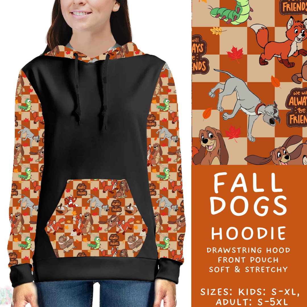 Batch #583 - Magical Character Fall - Closes 9/9 - ETA early Nov - Fall Dogs Hoodie
