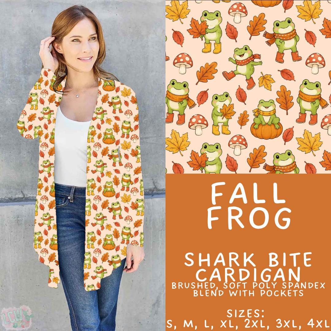 Batch #578 - July Request Run - Closes 8/31 - ETA late October - Fall Frog Cardigan