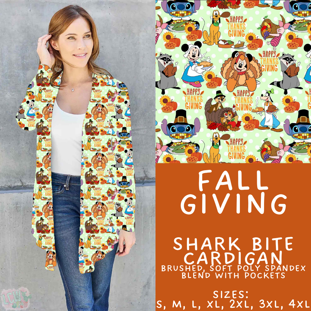 Batch #583 - Magical Character Fall - Closes 9/9 - ETA early Nov - Fall Giving Cardigan